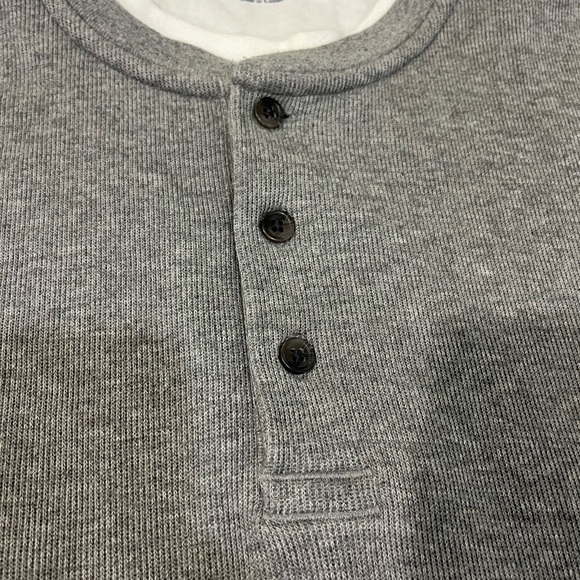 Croft & Barrow Long Sleeve Henley Shirt - Picture 3 of 6